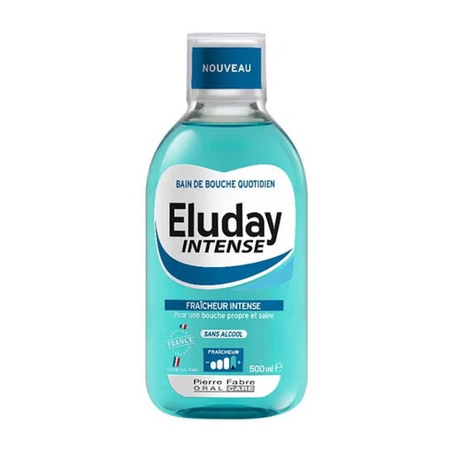 ELUDAY INTENSE BAIN DE BOUCHE SANS ALCOOL 500ML