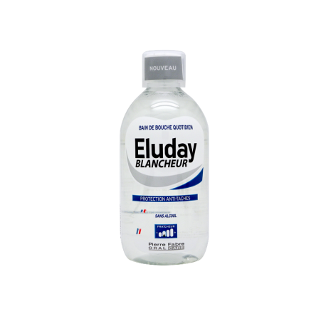 ELUDAY BLANCHEUR PROTECTION BAIN DE BOUCHE ANTI-TACHES SANS ALCOOL 500ML