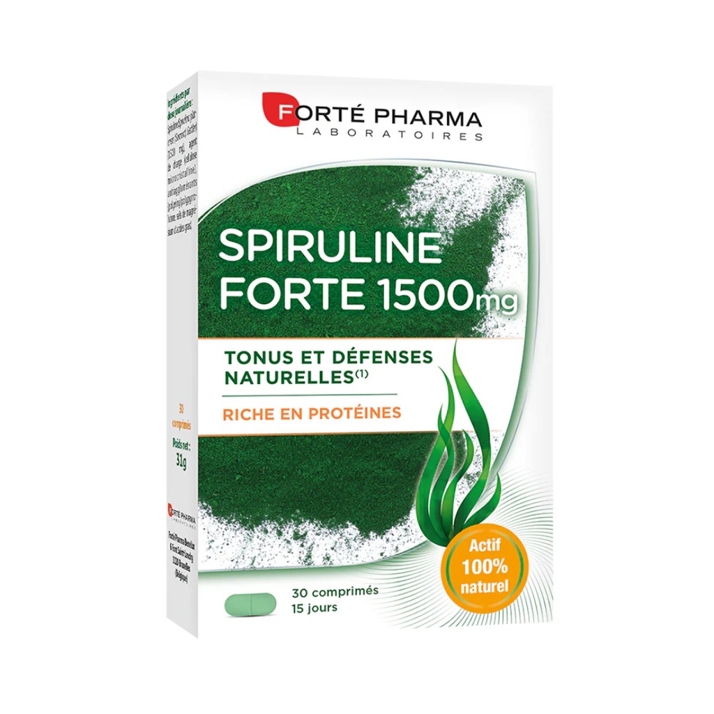 FORTE PHARMA SPIRULINE FORTE 1500MG - 30 COMPRIMES