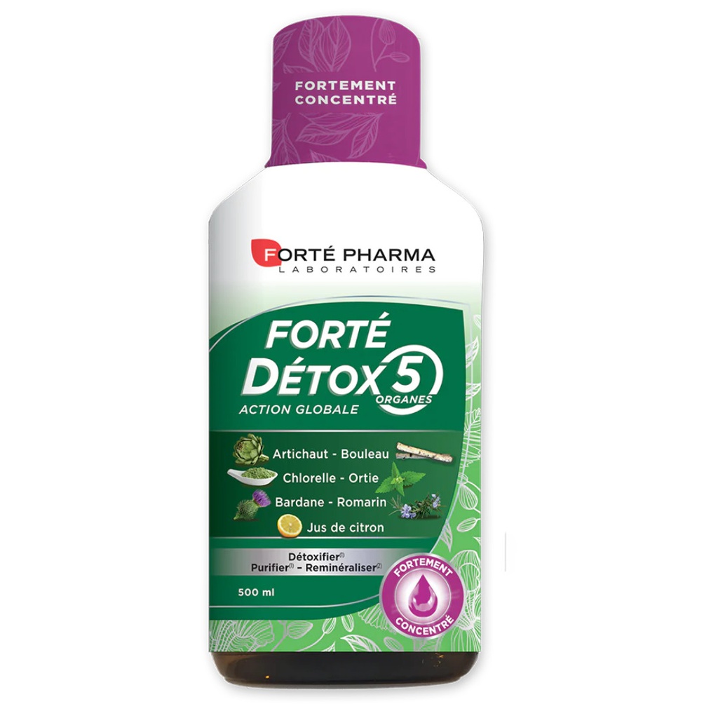 FORTE PHARMA DETOX 5 ORGANES BOUTEILLE 500ML