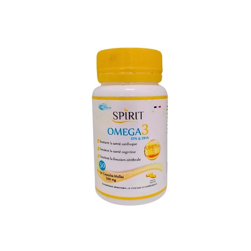 SPIRIT OMEGA 3 50 CAPSULES