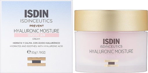 ISDIN ISDINCEUTICS PREVENT HYALURONIC HYDRATANT CREME  PEAU SENSIBLE 50G