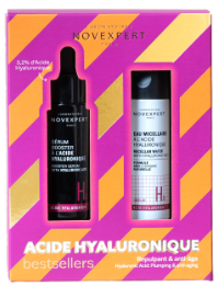 [3661467003637] NOVEXPERT SERUM BOOSTER A L'ACIDE HYALURONIQUE+EAU MICELLAIRE