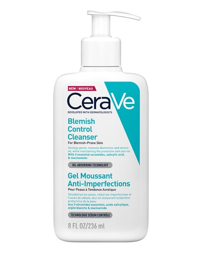 CERAVE GEL MOUSSANT ANTI-IMPERFECTIONS 236ML