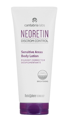 CANTABRIA LABS NEORETIN DISCROM CONTROL SENSITIVE AREAS BODY LOTION 100ML