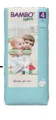 BIO LIFE BAMBO NATURE COUCHES BEBE T4 7-14KG 48U 