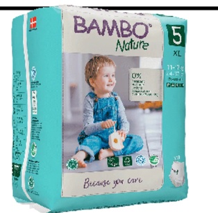 BIO LIFE BAMBO NATURE COUCHES-CULOTTES T5 11-17KG 19U  