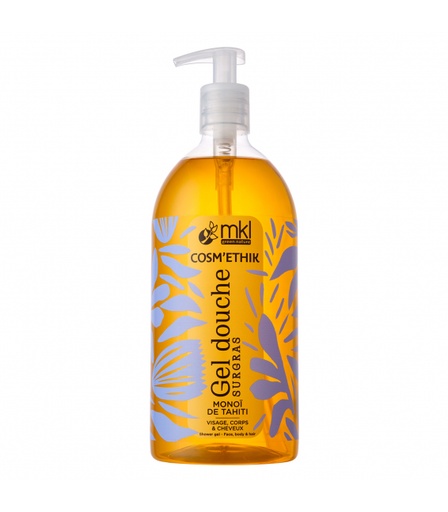 MKL COSM'ETHIK GEL DOUCHE MONOI BIO 1L