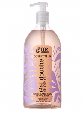 MKL COSM'ETHIK GEL DOUCHE PECHE BLANCHE BIO 1L   