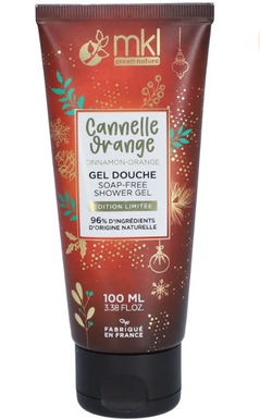 MKL GEL DOUCHE CANNELLE ORANGE BIO EDL 100ML  