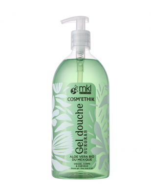MKL COSM'ETHIK GEL DOUCHE ALOE VERA BIO 1L 