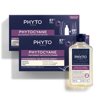 PHYTO PHYTOCYANE FEMME TRAITEMENT ANTI-CHUTE PROGRESSIVE 125ML 