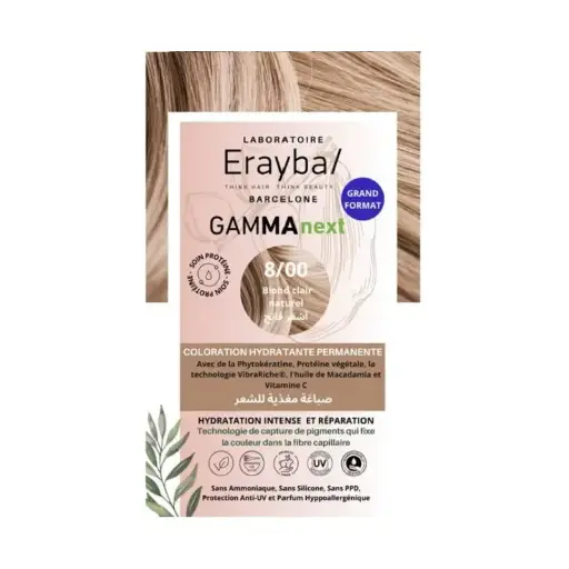 ERAYBA GAMMA NEXT 8/00+ BLOND CLAIR 100ML