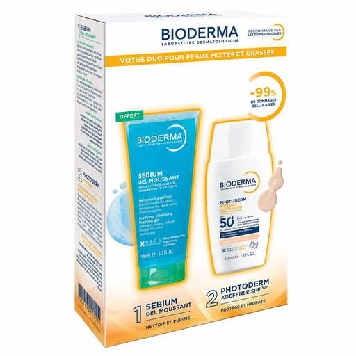 BIODERMA PHOTODERM XDEFENSE ULTRA-FLUID SPF50 T01 +40ML