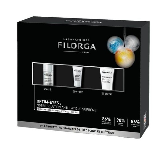 FILORGA COFFRET OPTIM-EYES+TIME-FILLER 5XP+TIME-FILLER INTENSIVE