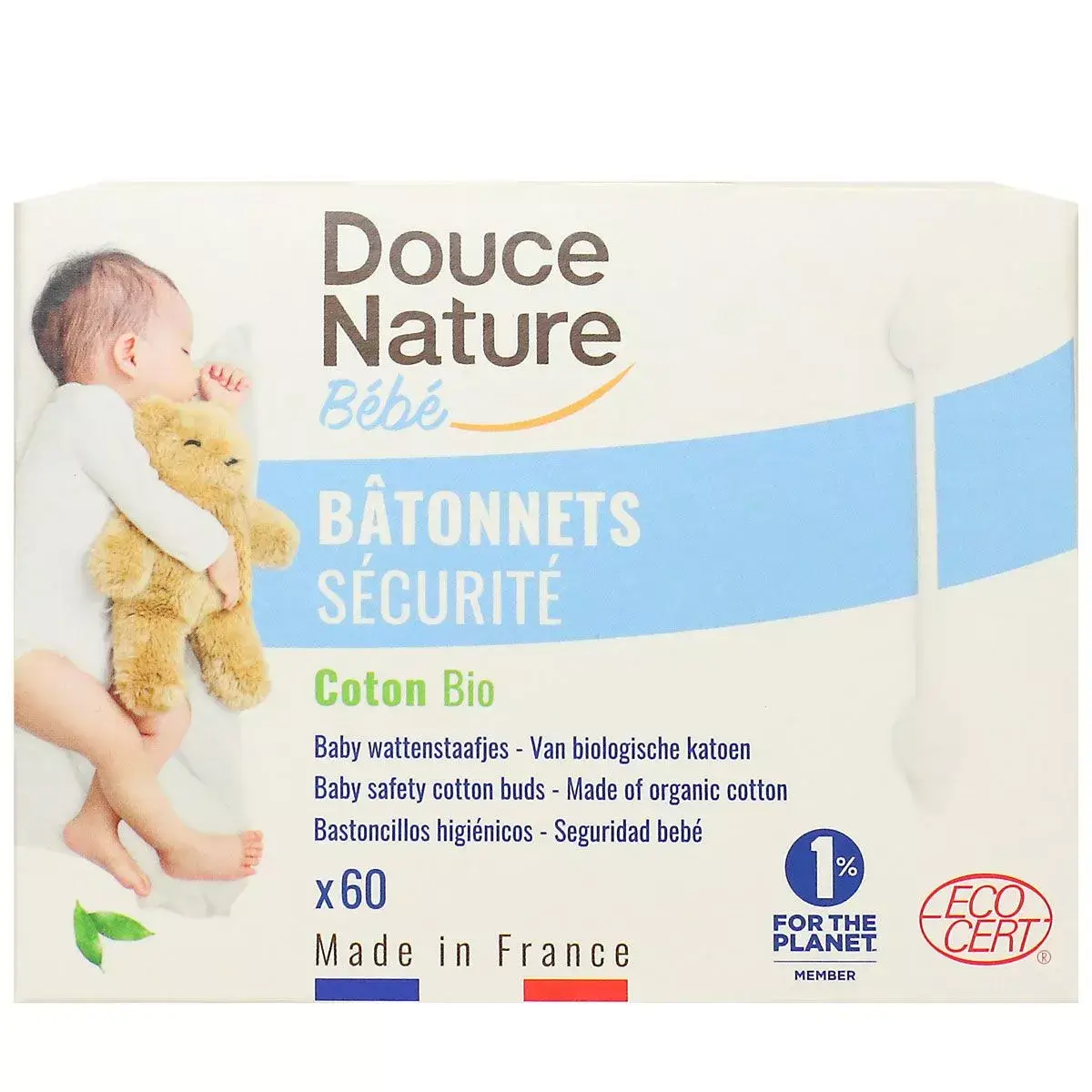 DOUCE NATURE BEBE BATONNETS SECURITE 56U 