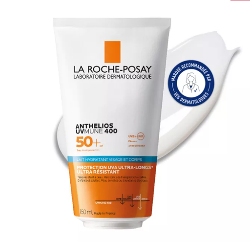 LA ROCHE POSAY ANTHELIOS UVMUNE 400 LAIT HYDRATANT VISAGE ET CORPS 150ML