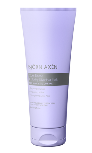 BJORN AXEN COOL BLOND COLORING SILVER HAIR MASK 200ML