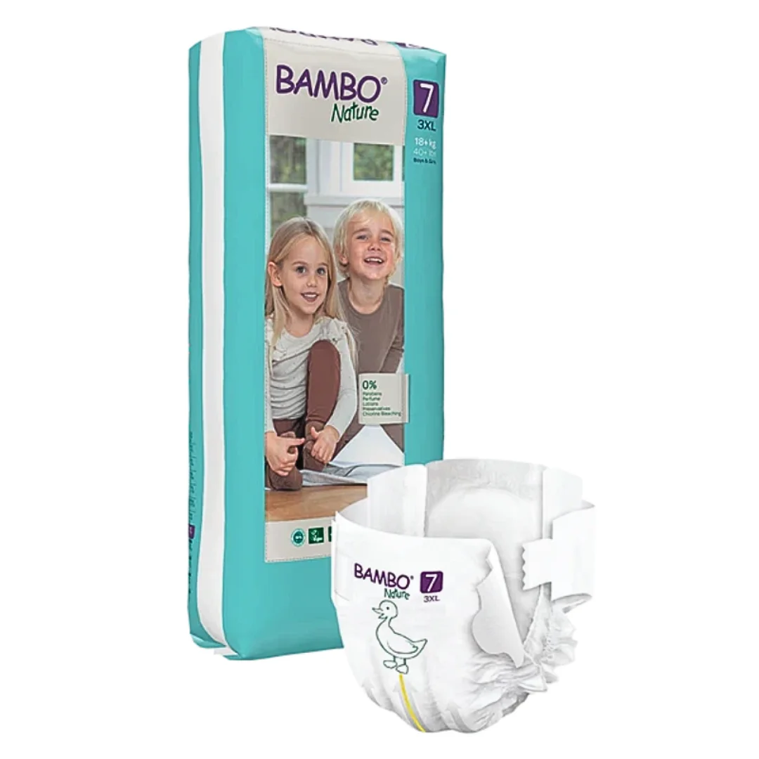 BIO LIFE BAMBO NATURE COUCHES BEBE T7 18KG+ 40U   
