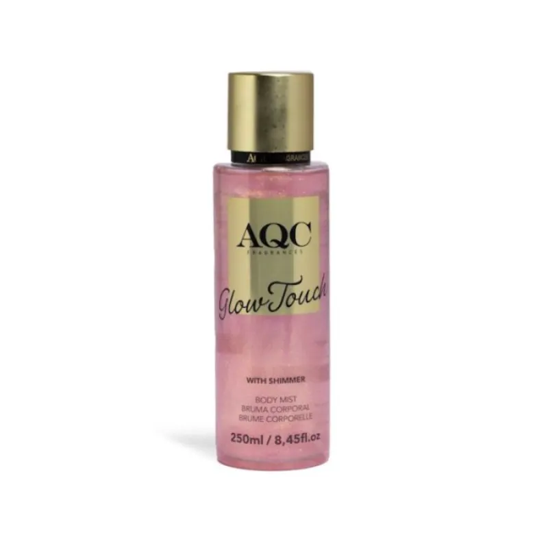 IDC INSTITUTE AQC GLOW TOUCH PINK SHIMMER BODY MIST 250ML  