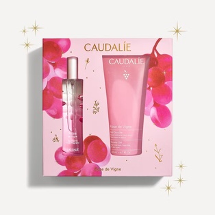 CAUDALIE COFFRET ROSE DE VIGNE - EAU FRAICHE ET GEL DOUCHE