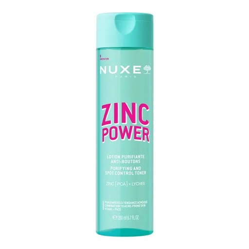 NUXE ZINC POWER LOTION PURIFIANTE 200ML