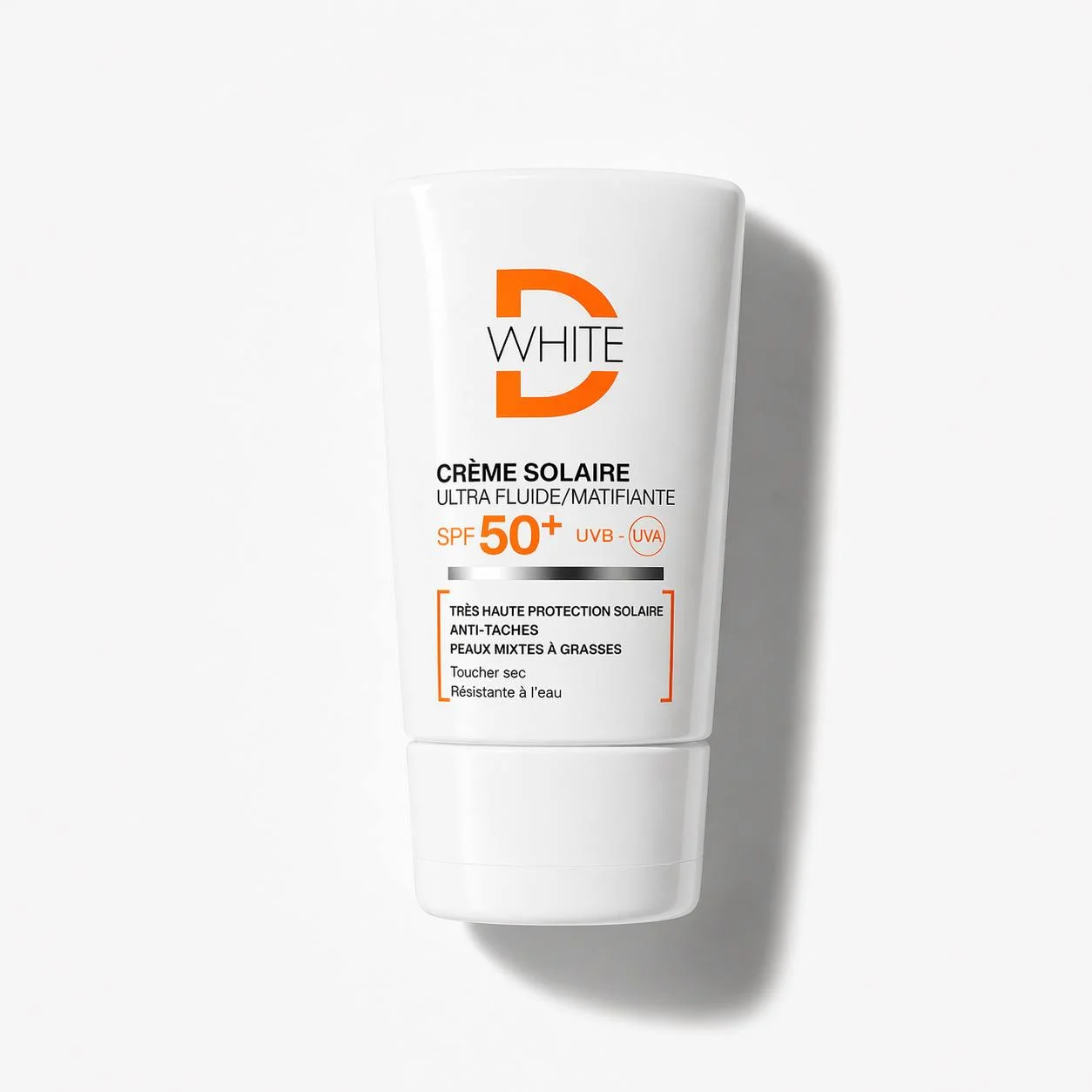 D-WHITE CREME SOLAIRE ULTRA FLUIDE MATIFIANTE SPF50+ 40ML