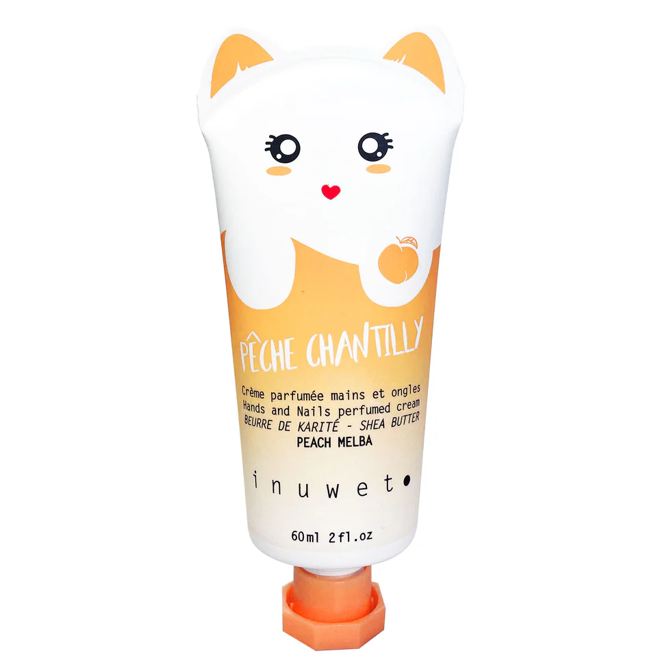 INUWET CREME PARFUMEE MAINS ET ONGLES PECHE CHANTILLY 60ML 