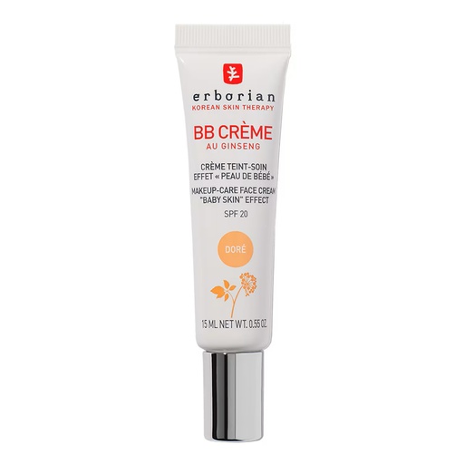 [8809255786408] ERBORIAN BB CREME AU GINSENG SPF20 - DORE 15ML 
