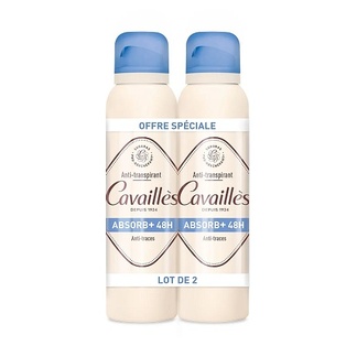 ROGE CAVAILLES PACK ANTI-TRANSPIRANT ABSORB+ 48H SPRAY 2*150ML