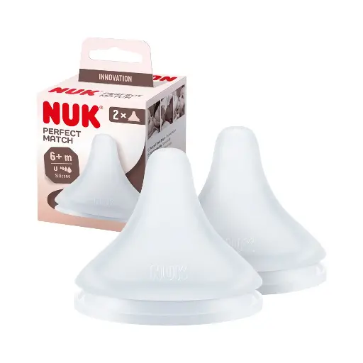 [4008600434337] NUK TETINE PERFECT MATCH 6M+ 2U