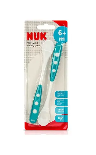 [4008600082538] NUK CUILLERES 6M+ 2U