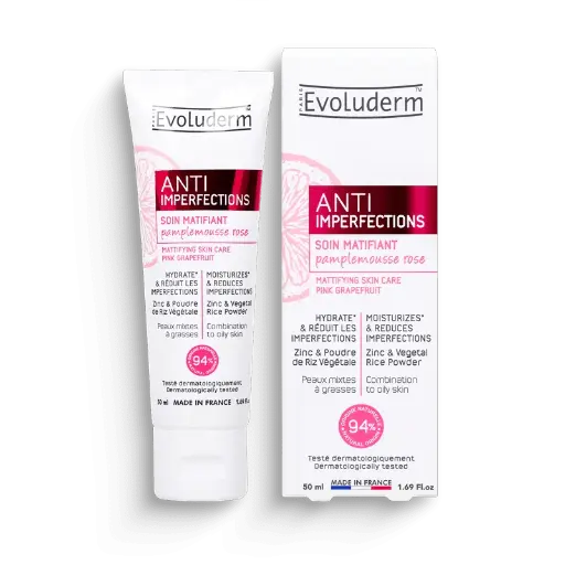 EVOLUDERM ANTI-IMPERFECTIONS SOIN MATIFIANT 50ML