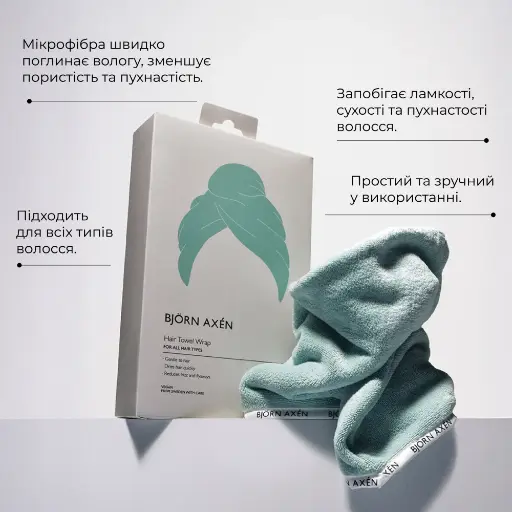BJORN AXEN HAIR TOWEL WRAP