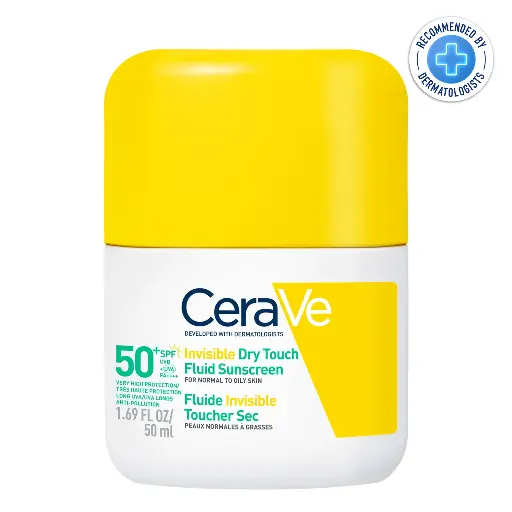 CERAVE FLUIDE INVISIBLE TOUCHER SEC SPF50+ 50ML