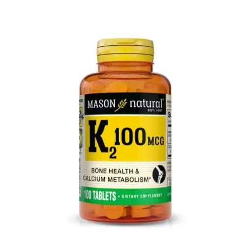 [311845176813] MASON NATURAL VITAMIN K2 100MCG 100 TABLETS