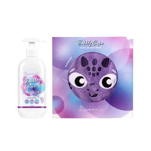 [3760378511276] LES SECRETS DE LOLY BUBBLE KISS SOIN LAVANT DOUX BEBES ET ENFANTS 400ML