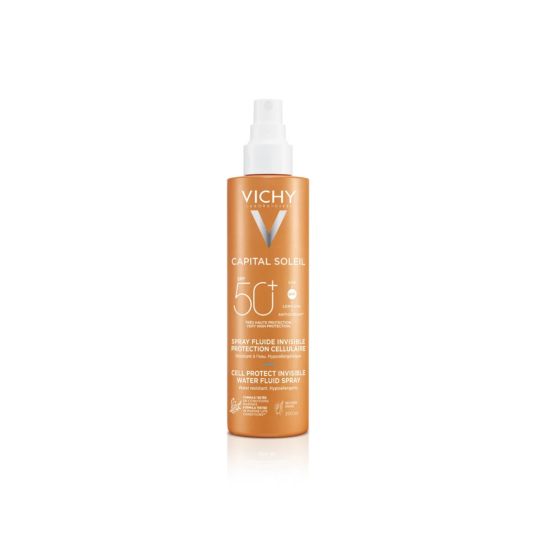 [3337875810869] VICHY CAPITAL SOLEIL SPRAY FLUIDE INVISIBLE SPF50+  200ML