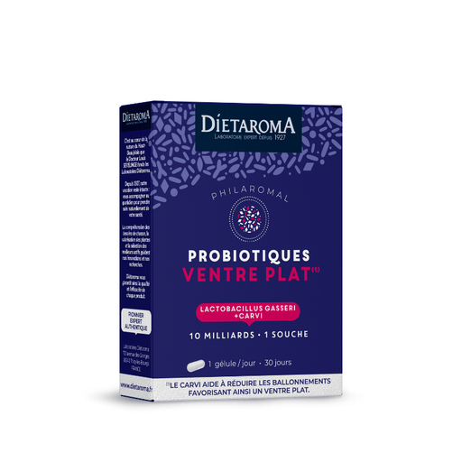 [3460341550102] DIETAROMA PHILAROMAL PROBIOTIQUES VENTRE PLAT - 30 GELULES 
