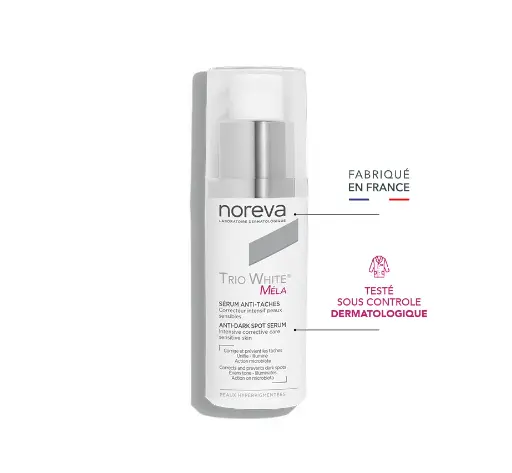 NOREVA TRIO WHITE MELA SERUM ANTI-TACHES 50ML
