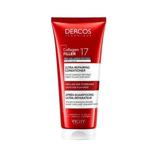[3337875920971] VICHY DERCOS COLLAGEN FILLER 17 APRES-SHAMPOING ULTRA-REPARATEUR 200ML