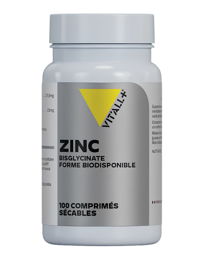 [3700195660252] VITALL+ ZINC BYSGLICINATE - 100 COMPRIMES