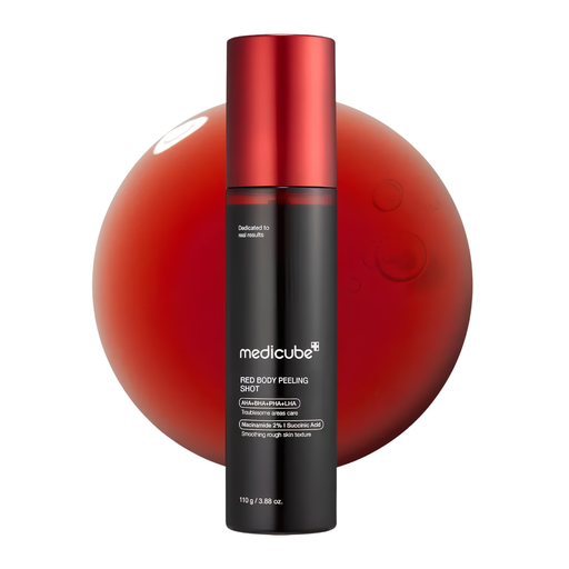 [8800240576233] MEDICUBE RED ACNE BODY PEELING SHOT 110G 