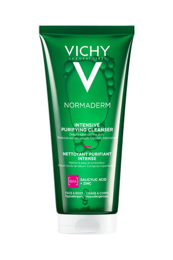 VICHY NORMADERM GEL NETTOYANT PURIFIANT INTENSE 200ML