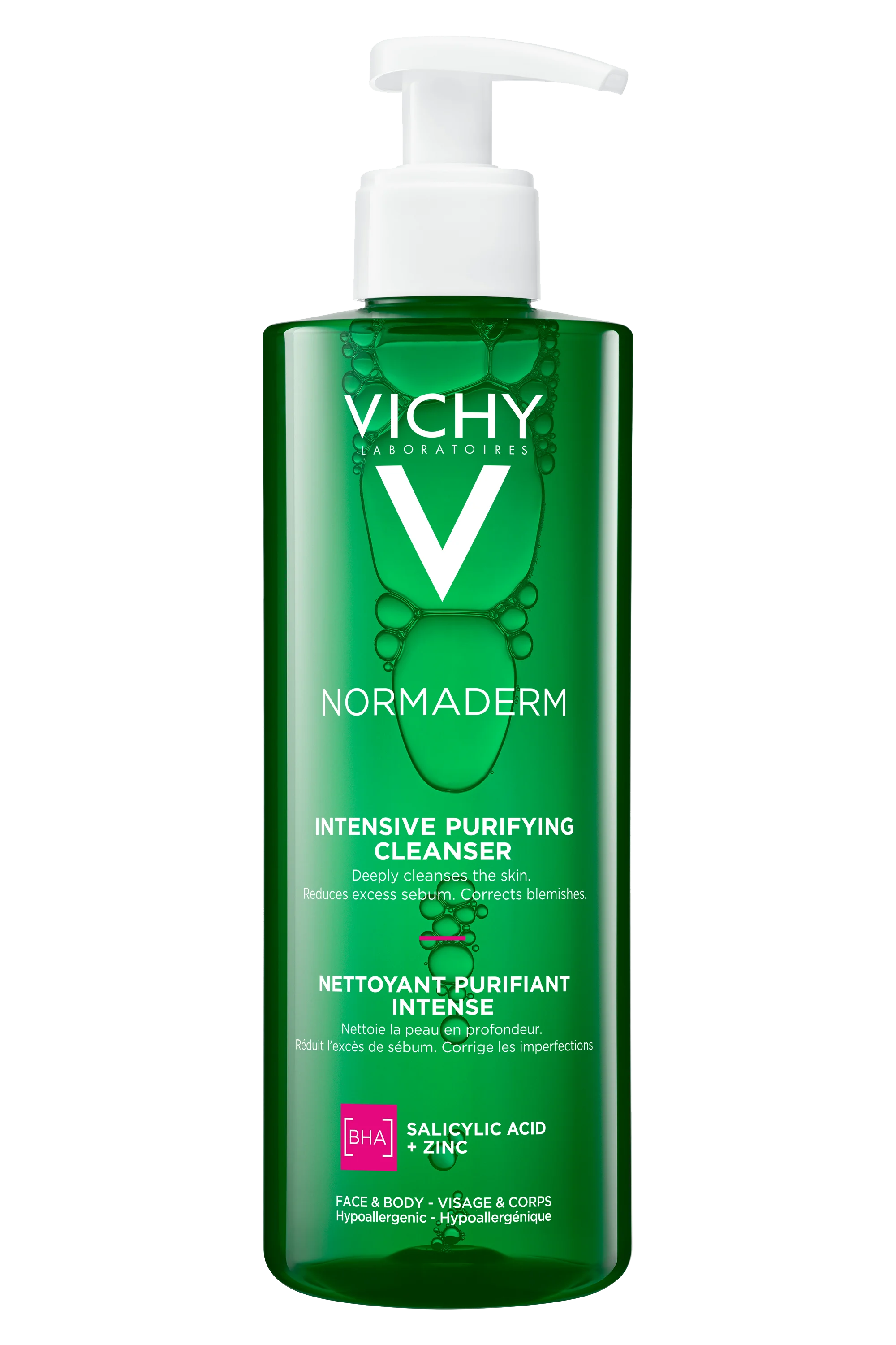VICHY NORMADERM GEL NETTOYANT PURIFIANT INTENSE 400ML