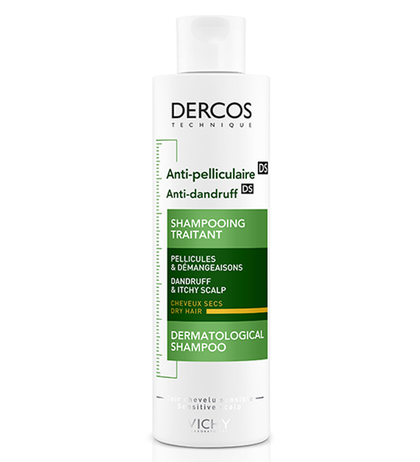 [3337871330262] VICHY DERCOS SHAMPOOING ANTI-PELLICULAIRE CHEVEUX SECS 200ML
