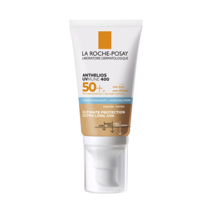 [6111041168698] LA ROCHE POSAY ANTHELIOS UVMUNE 400 CREME HYDRATANTE TEINTEE SPF50+ 50ML
