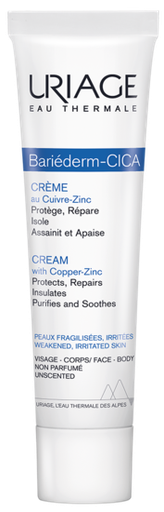 URIAGE BARIEDERM CICA CREME AU CUIVRE ZINC 40ML