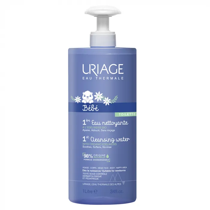 URIAGE BEBE 1ERE EAU NETTOYANTE 1L