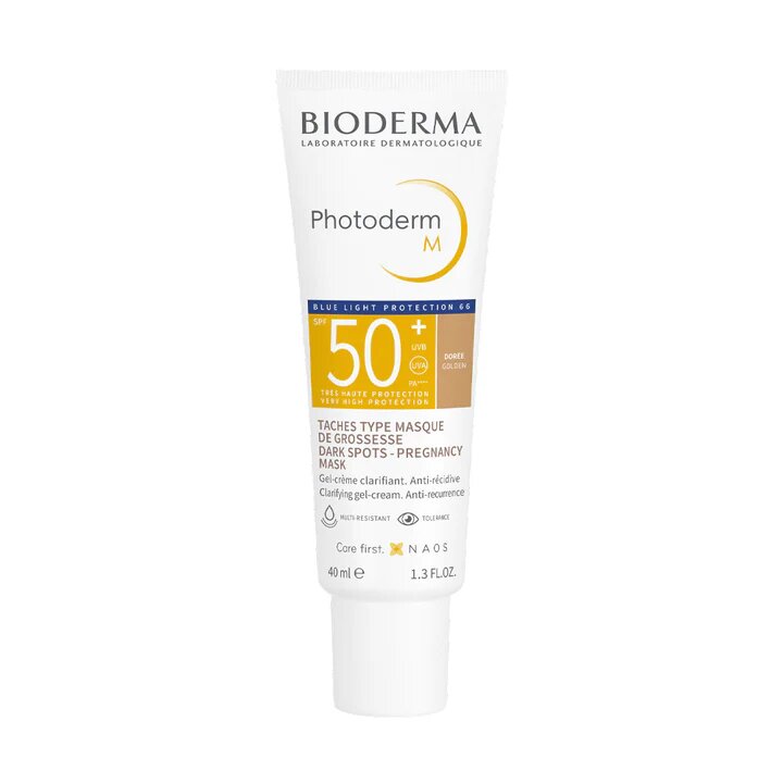 [00050200] BIODERMA PHOTODERM M CREME TEINTEE DOREE 40ML